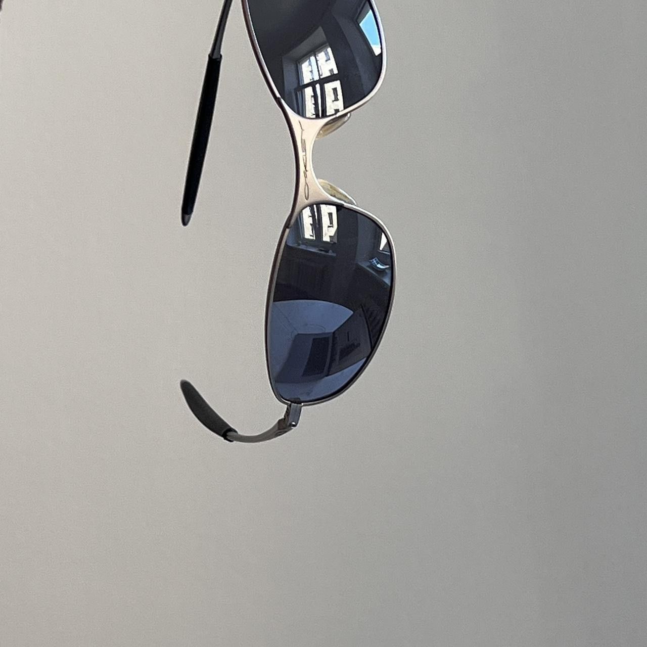 image of Oakley A Wire Sunglasses 90's 00S in Silver, Men's