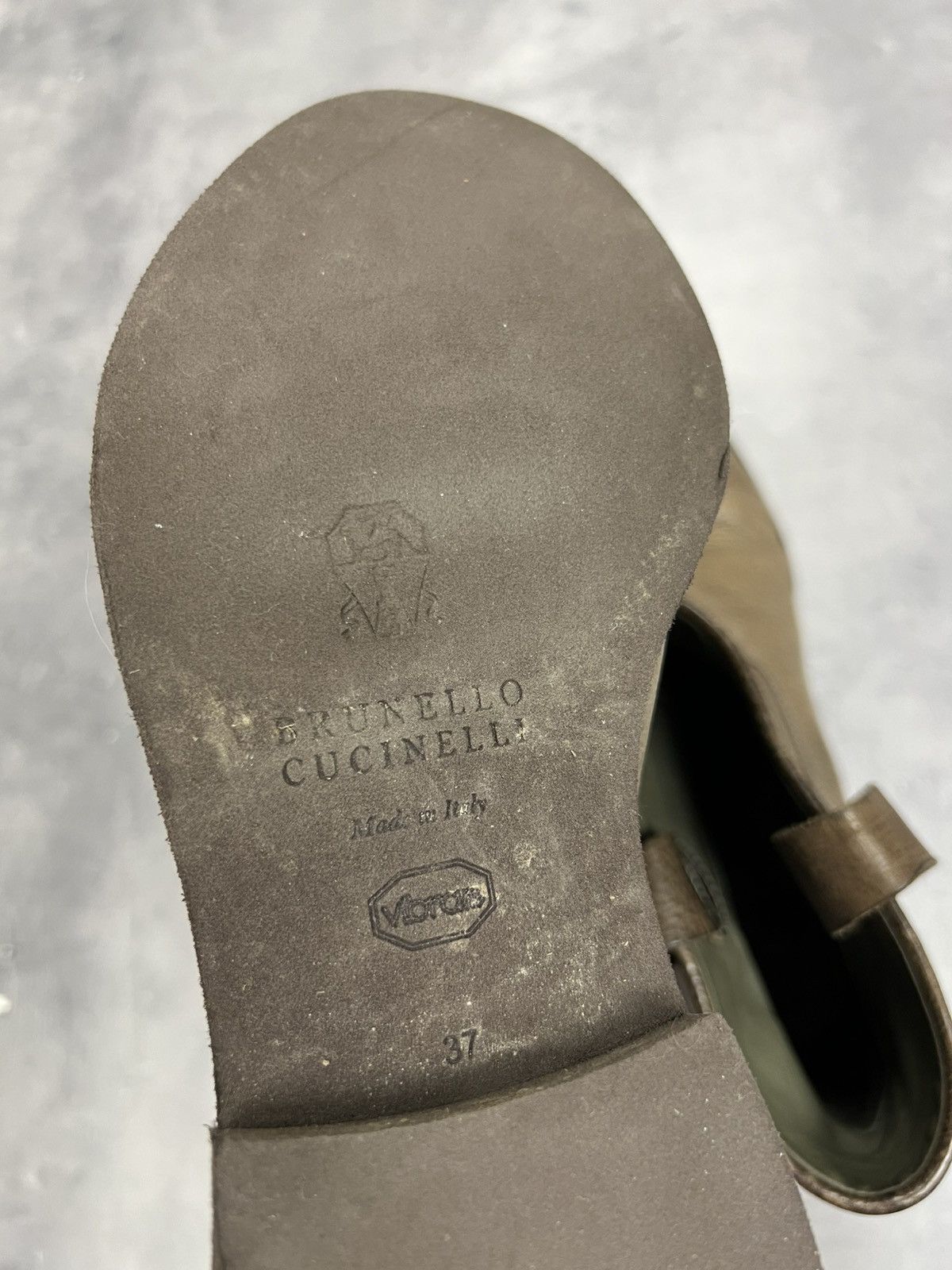 Brunello Cucinelli Brunello Cucinelli Leather ankle boots Size US 7 / IT 37 - 11 Thumbnail