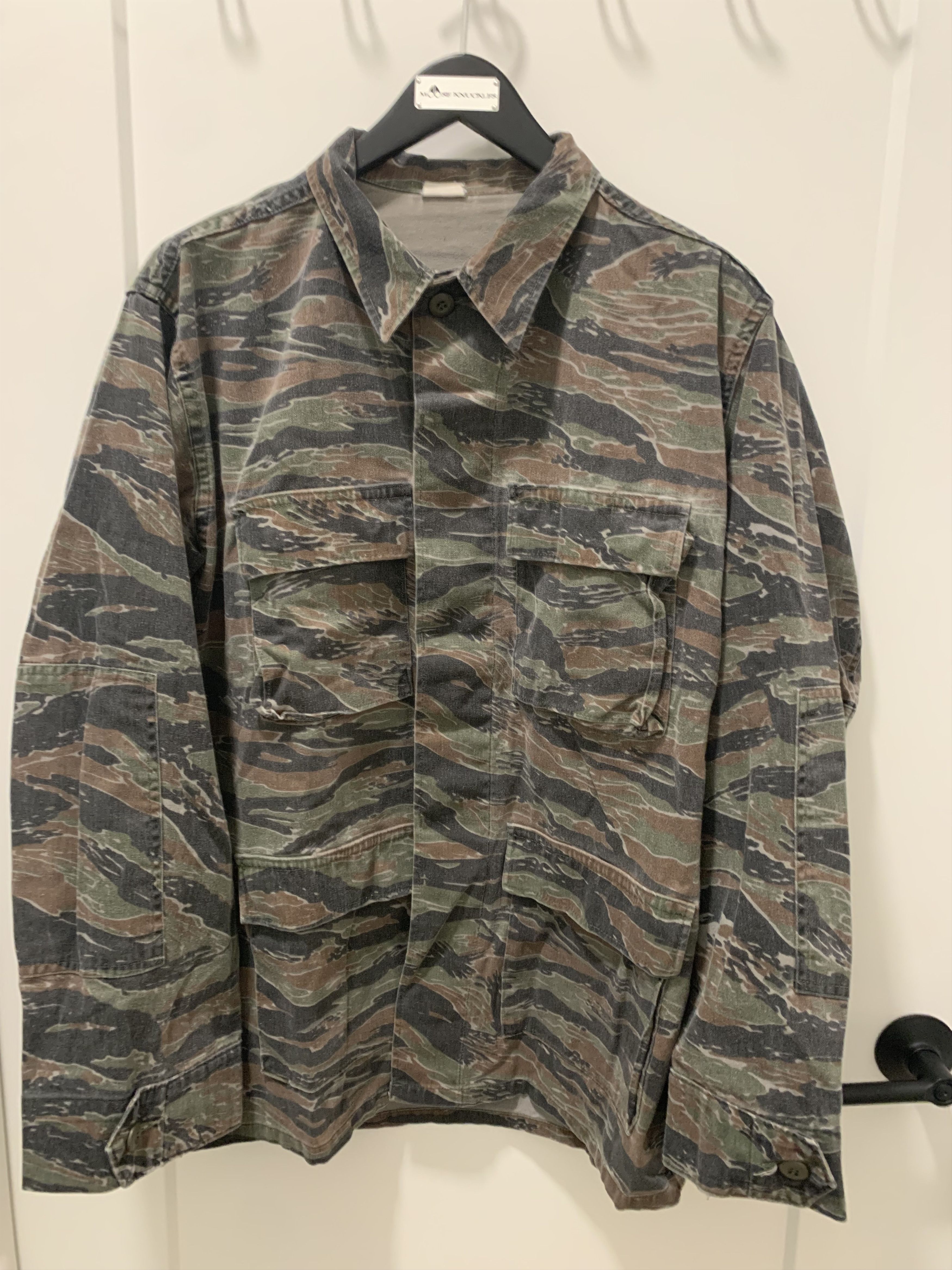 Vintage vintage tiger camo army light jacket Size US XL / EU 56 / 4 - 1 Preview