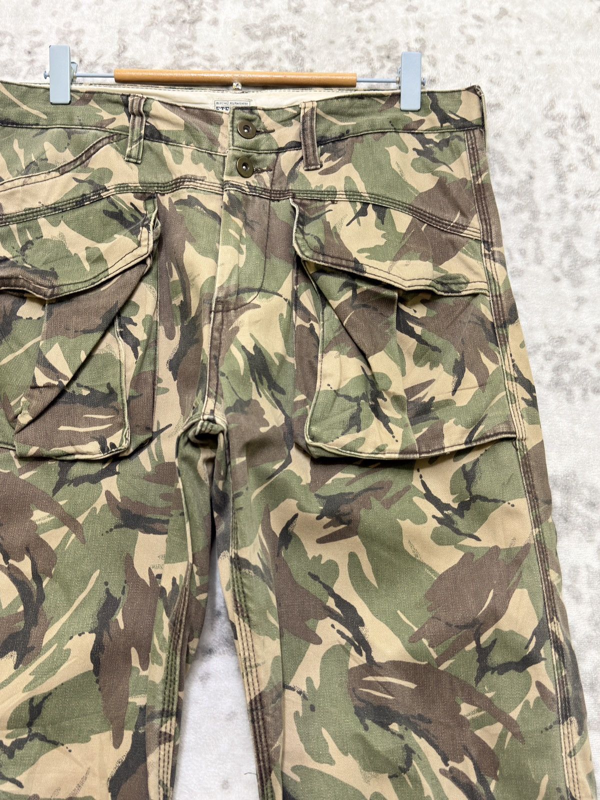 Kapital Vintage Eternal DPM Camo Cargo Pants Drawstring Utility Size US 32 / EU 48 - 5 Thumbnail
