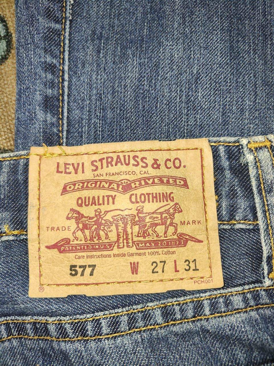 Levi's Made & Crafted Vintage Levi's 577 Flare Denim Size 27" / US 4 / IT 40 - 7 Thumbnail
