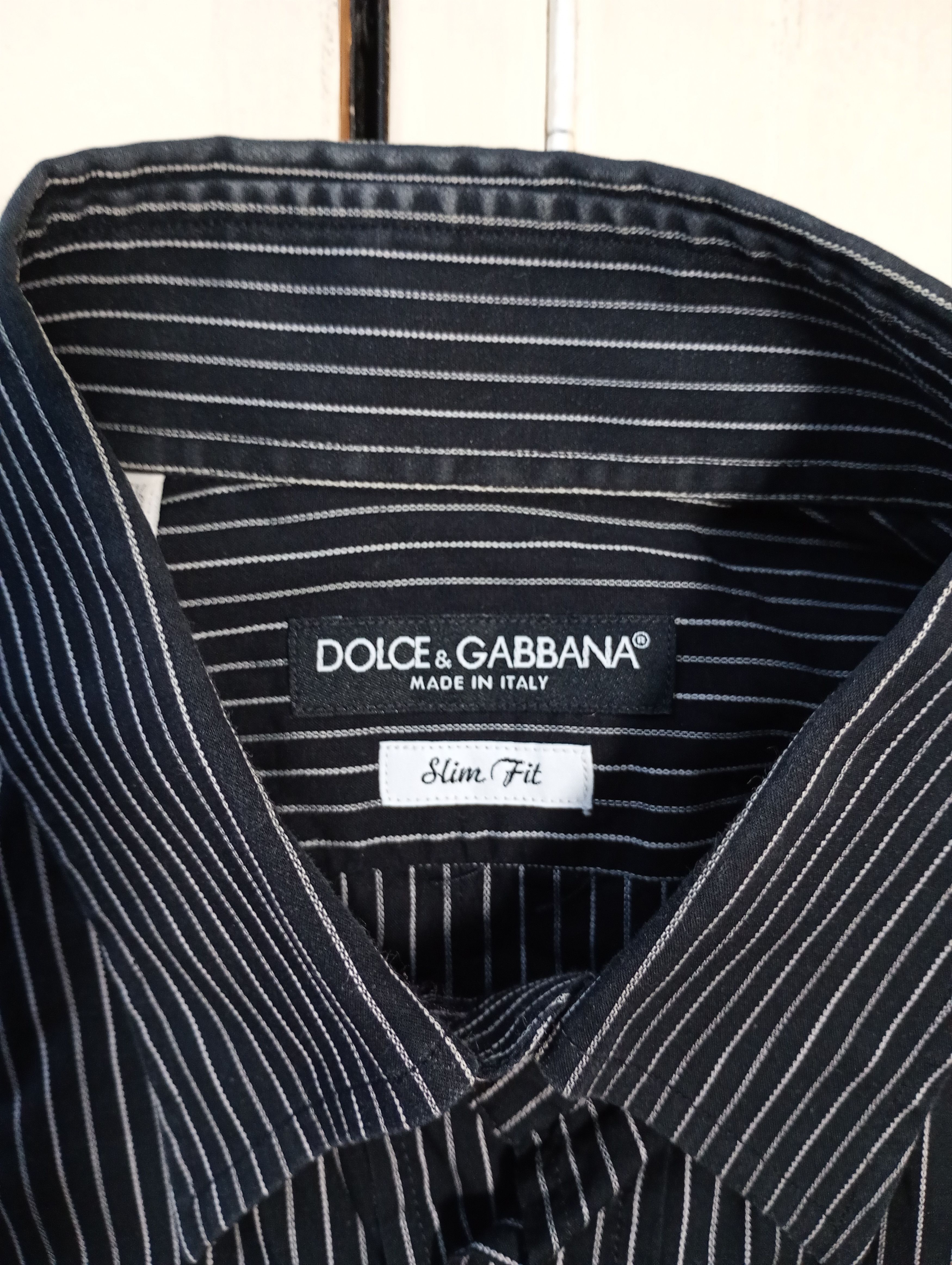 Dolce & Gabbana Dolce & Gabbana Striped Shirt Vintage Size US M / EU 48-50 / 2 - 8 Thumbnail