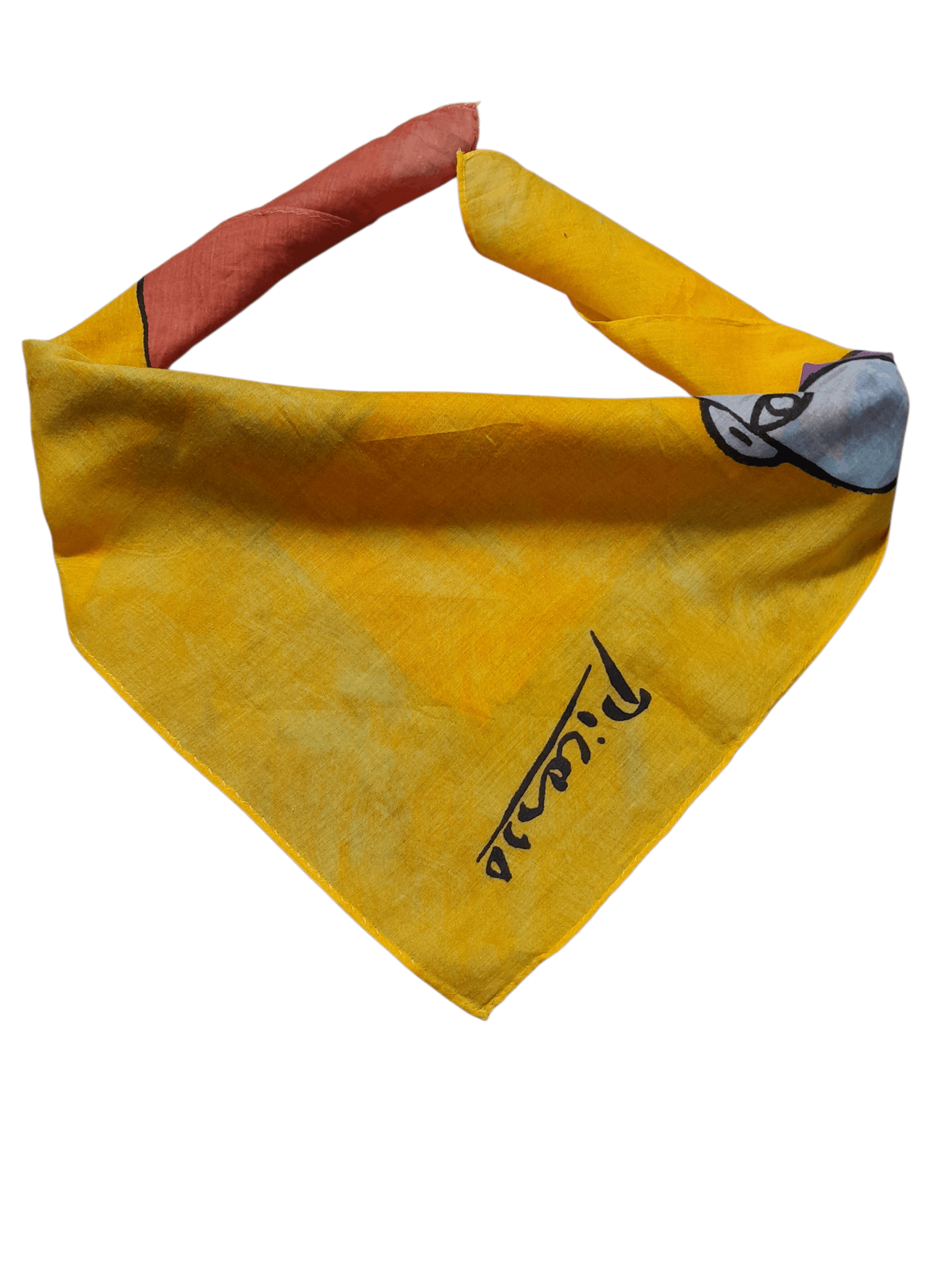 Vintage Pablo Picasso Bandana Size ONE SIZE - 3 Thumbnail