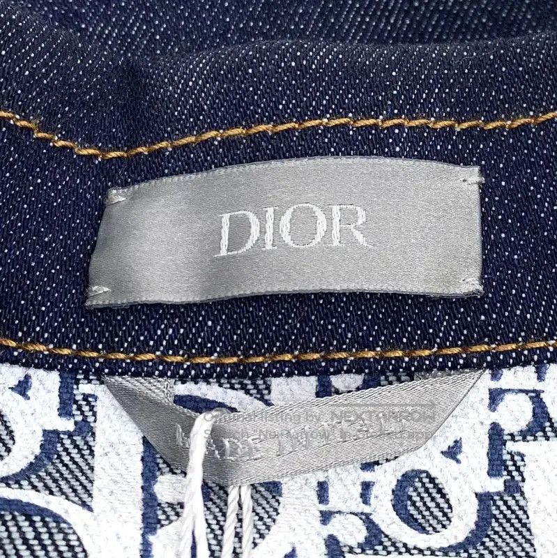Dior Dior Men's Denim Jacket in Dark Blue . Size US XS / EU 42 / 0 - 5 Thumbnail