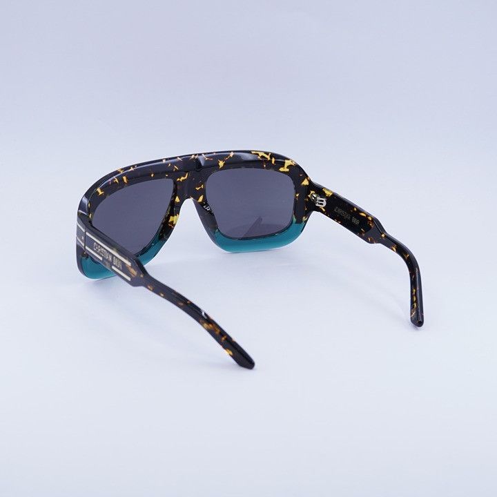 Dior Dior DIORSIGNATURE M1U 27A0 Sunglasses Havana Aviator Frame Size ONE SIZE - 2 Thumbnail
