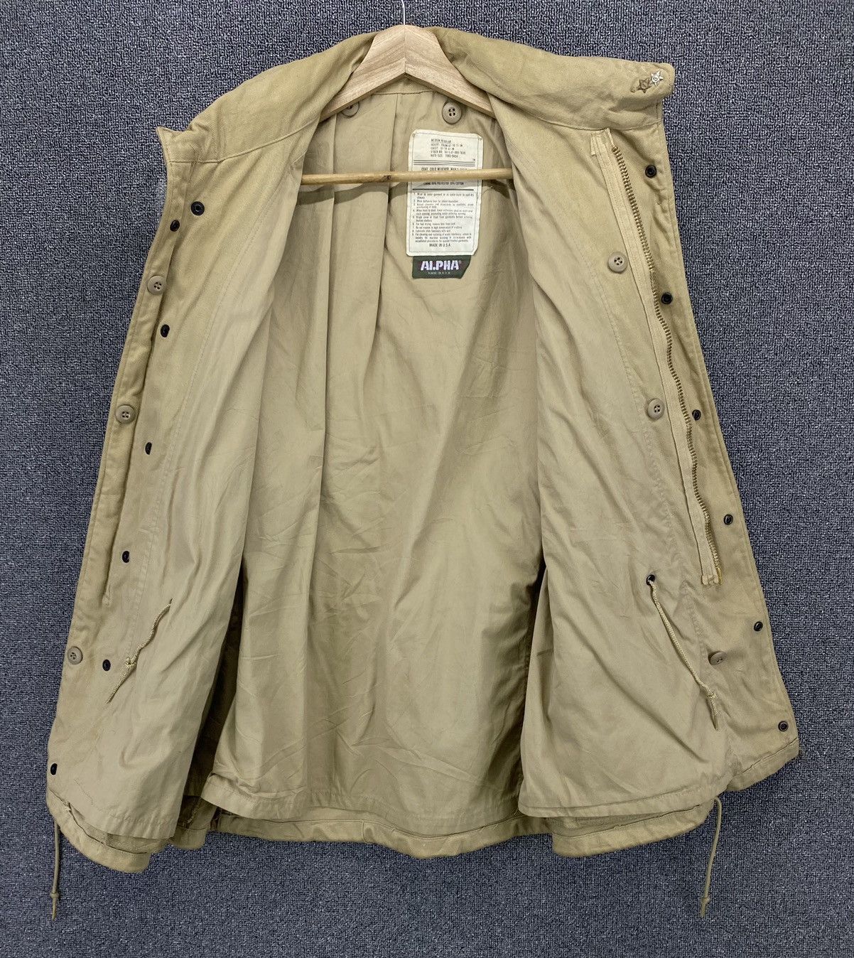 Alpha Industries Vintage Alpha Industries Military Army Field Jacket Size US M / EU 48-50 / 2 - 10 Thumbnail