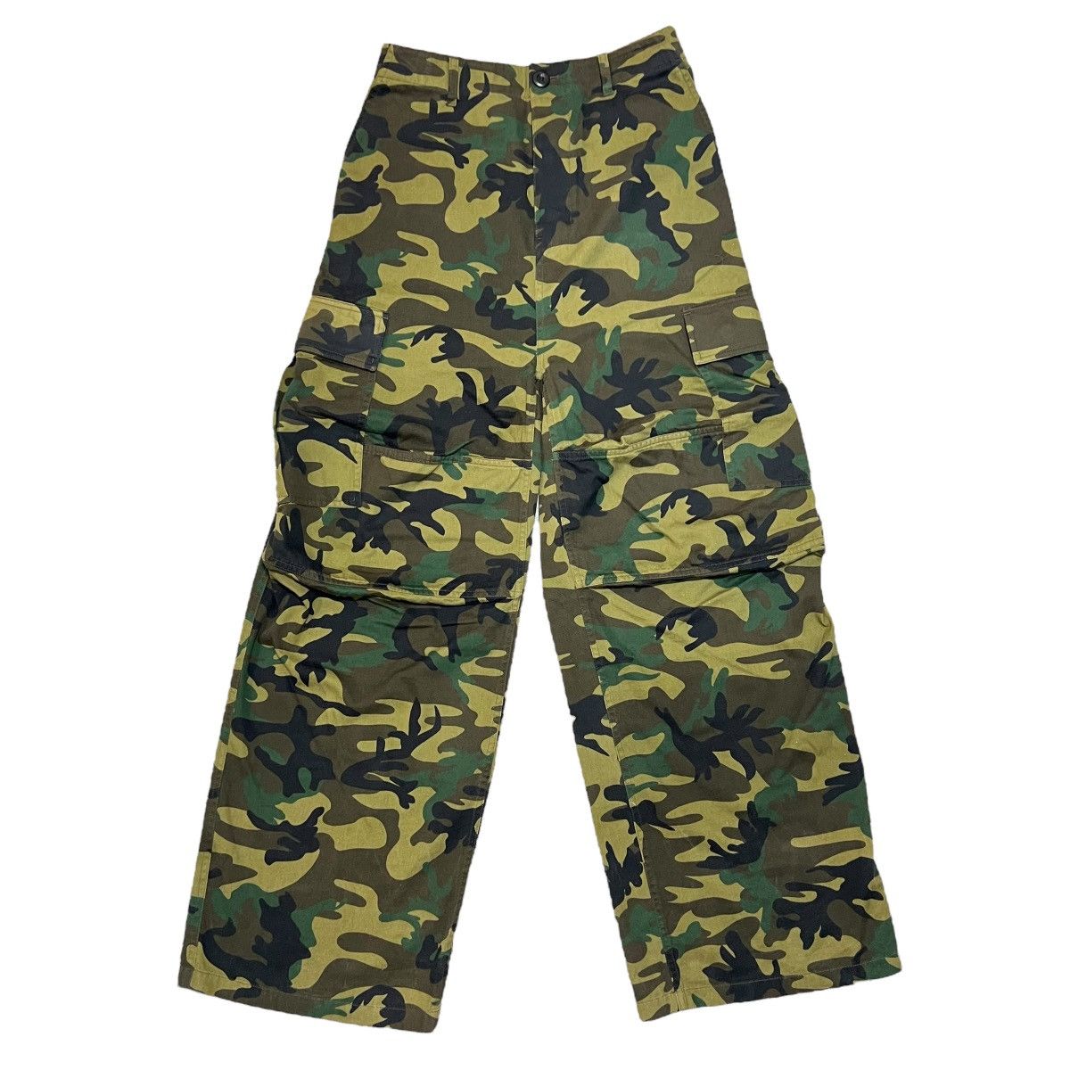 Balenciaga BALENCIAGA 2021 WINTER OVERSIZED CAMOUFLAGE KICK CARGO