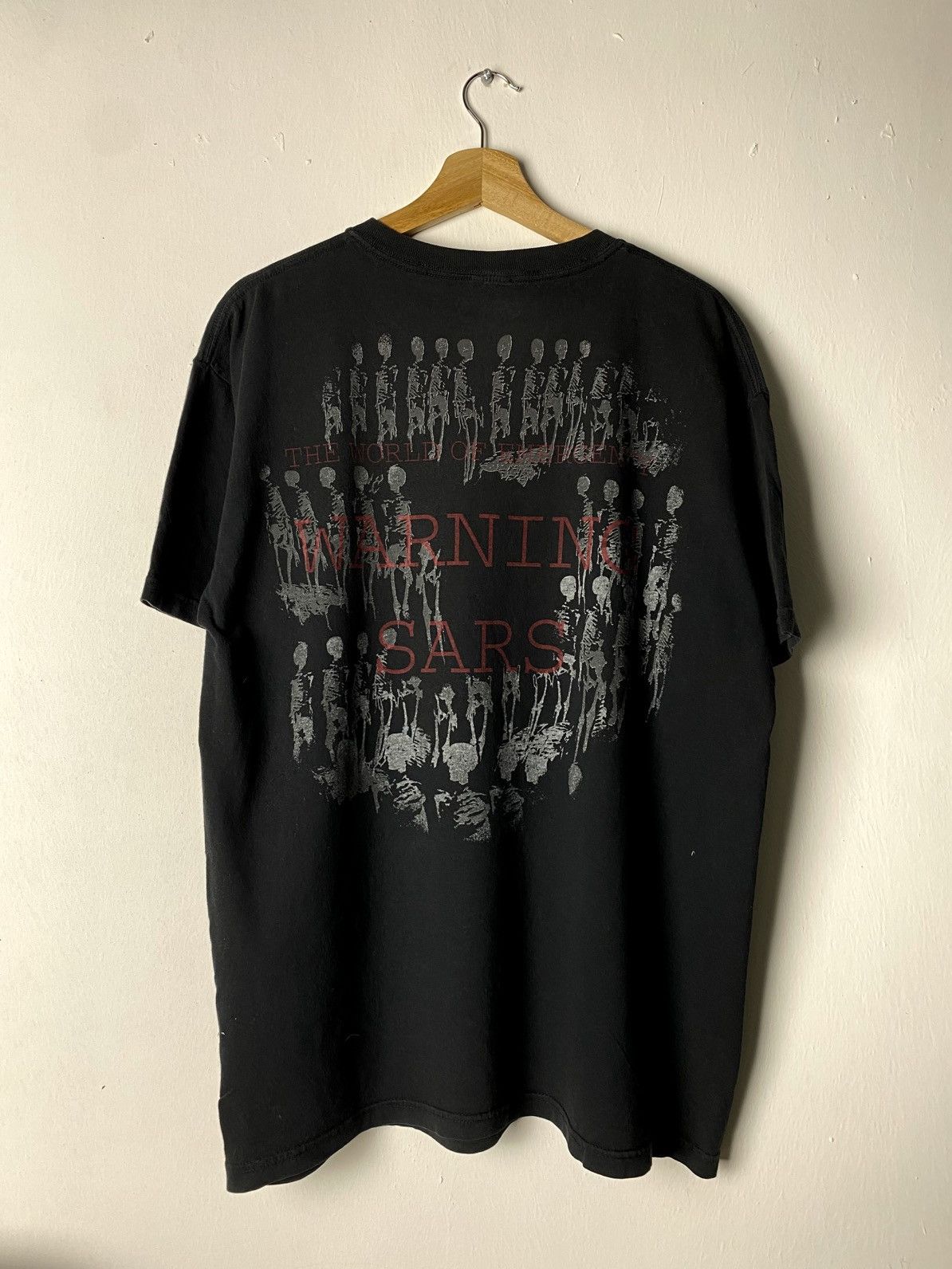 Anvil Vintage Warning Sars World Emergency Size US L / EU 52-54 / 3 - 7 Thumbnail