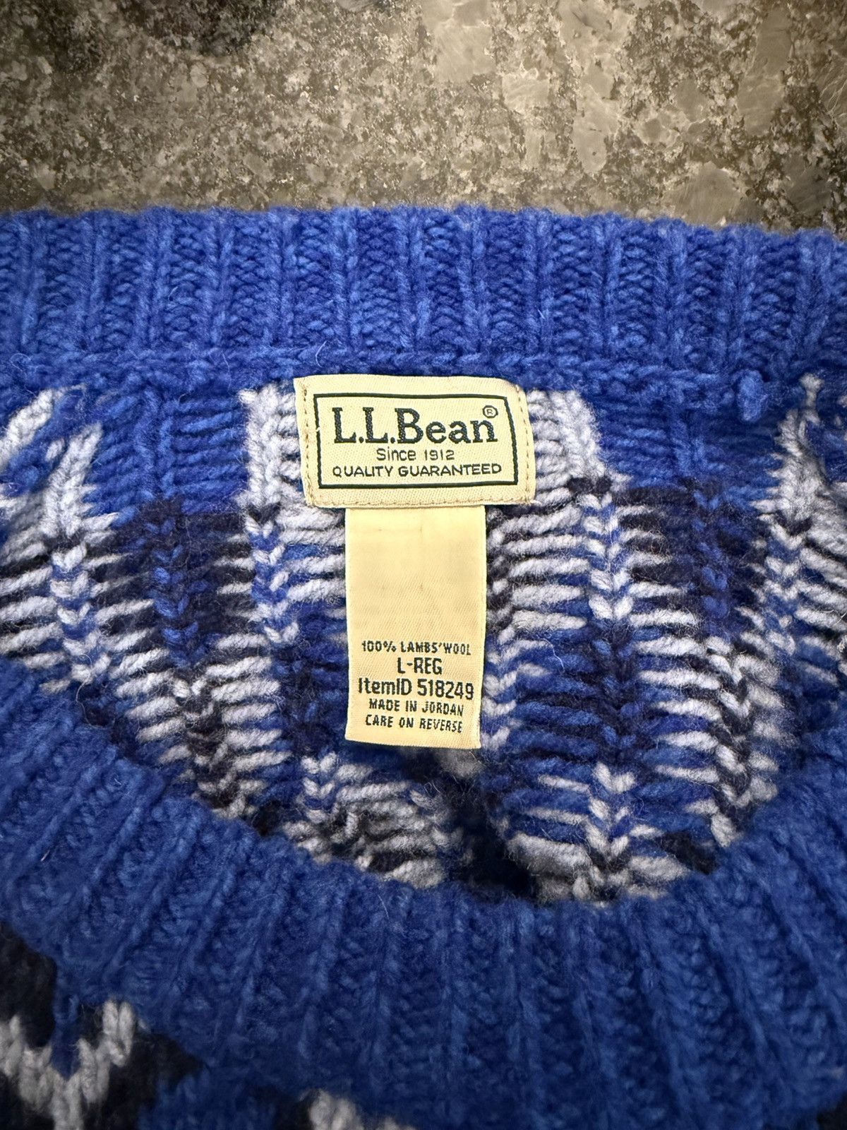 L.L. Bean LLBean Sweater - Blue Size US L / EU 52-54 / 3 - 3 Thumbnail