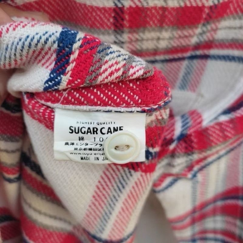 Sugar Cane × Vintage Vintage Sugar Cane Outer Flanell Shirts Size US S / EU 44-46 / 1 - 4 Thumbnail