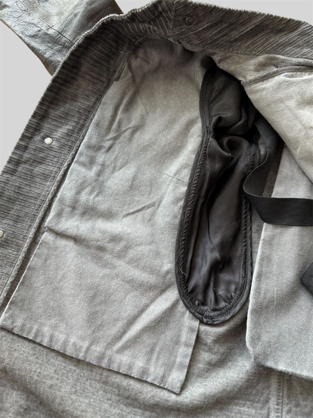Rick Owens Rick Owens Drkshdw Hog Slave Jacket Size US S / EU 44-46 / 1 - 14 Thumbnail