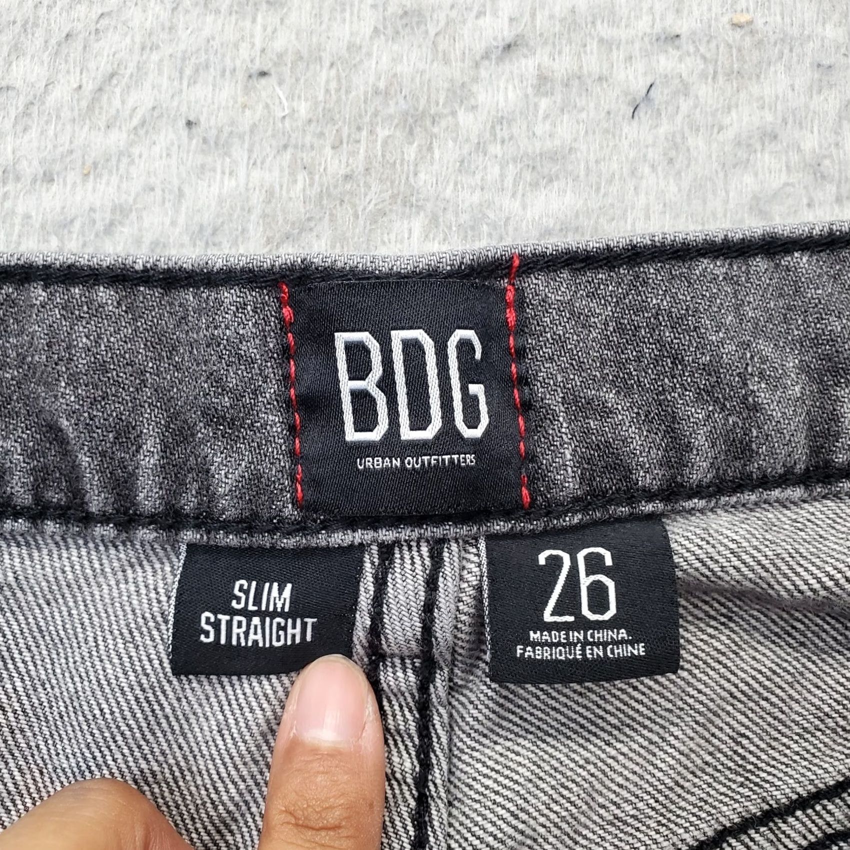 Bdg BDG Jeans Women Size 26 Denim Slim Fit 5-Pocket Design Straight Leg Multi Color Size 26" / US 2 / IT 38 - 6 Thumbnail