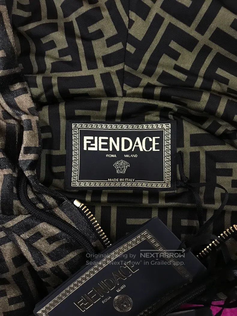 Fendi Fendi Versace Collaboration Old Logo Jacket Size S / US 4 / IT 40 - 4 Thumbnail