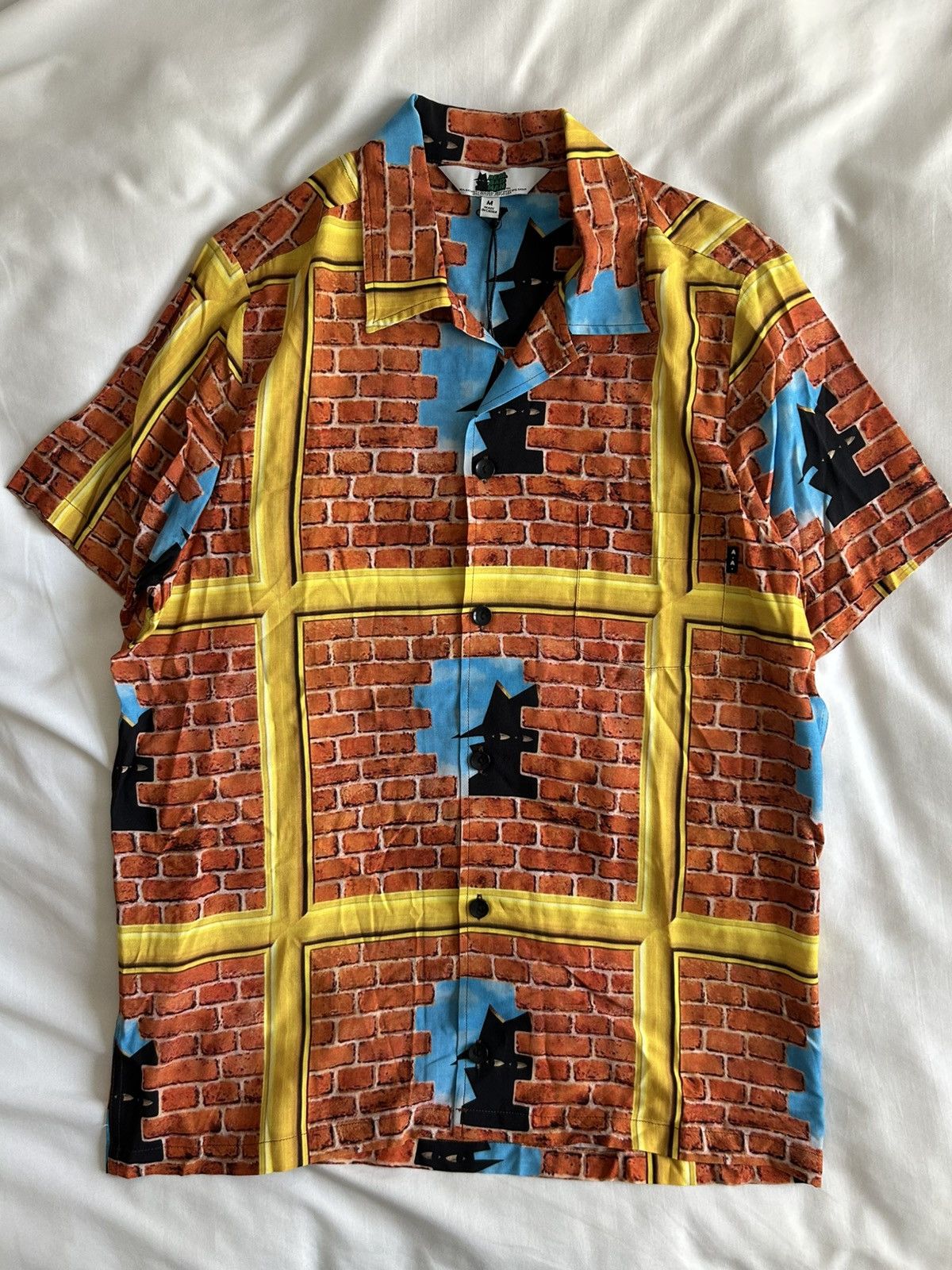 Real Bad Man Real Bad Man Getaway Vacation Shirt Viscose All Over AOP Size US M / EU 48-50 / 2 - 1 Thumbnail