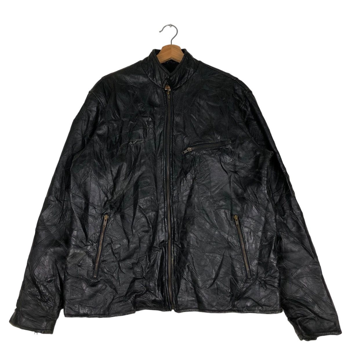 Men's Issey Miyake Leather Jackets | Grailed