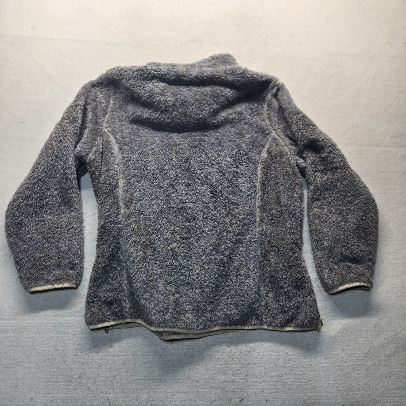 Vintage Sherpa Ultimate Terrain Gray Long Sleeve Adult Women's 2XL Sweater Overcoat Jacket Shirt Size L / US 10 / IT 46 - 8 Thumbnail