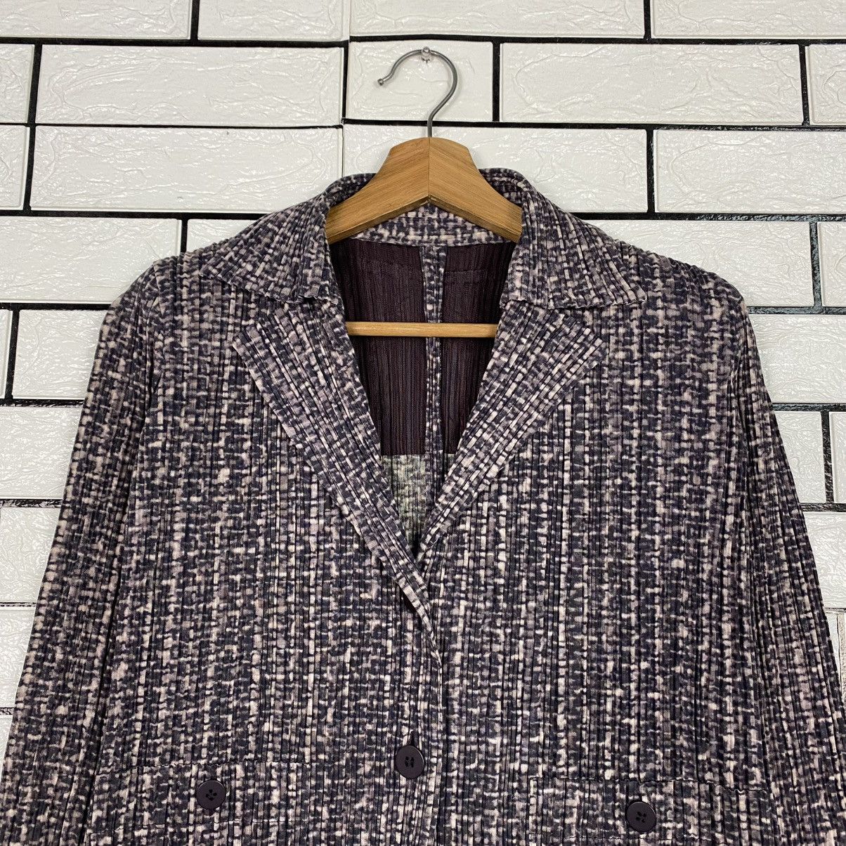 Issey Miyake 🔥BUTTON UPS PLEATED JACKET PLEATS PLEASE ISSEY MIYAKE Size M / US 6-8 / IT 42-44 - 10 Thumbnail
