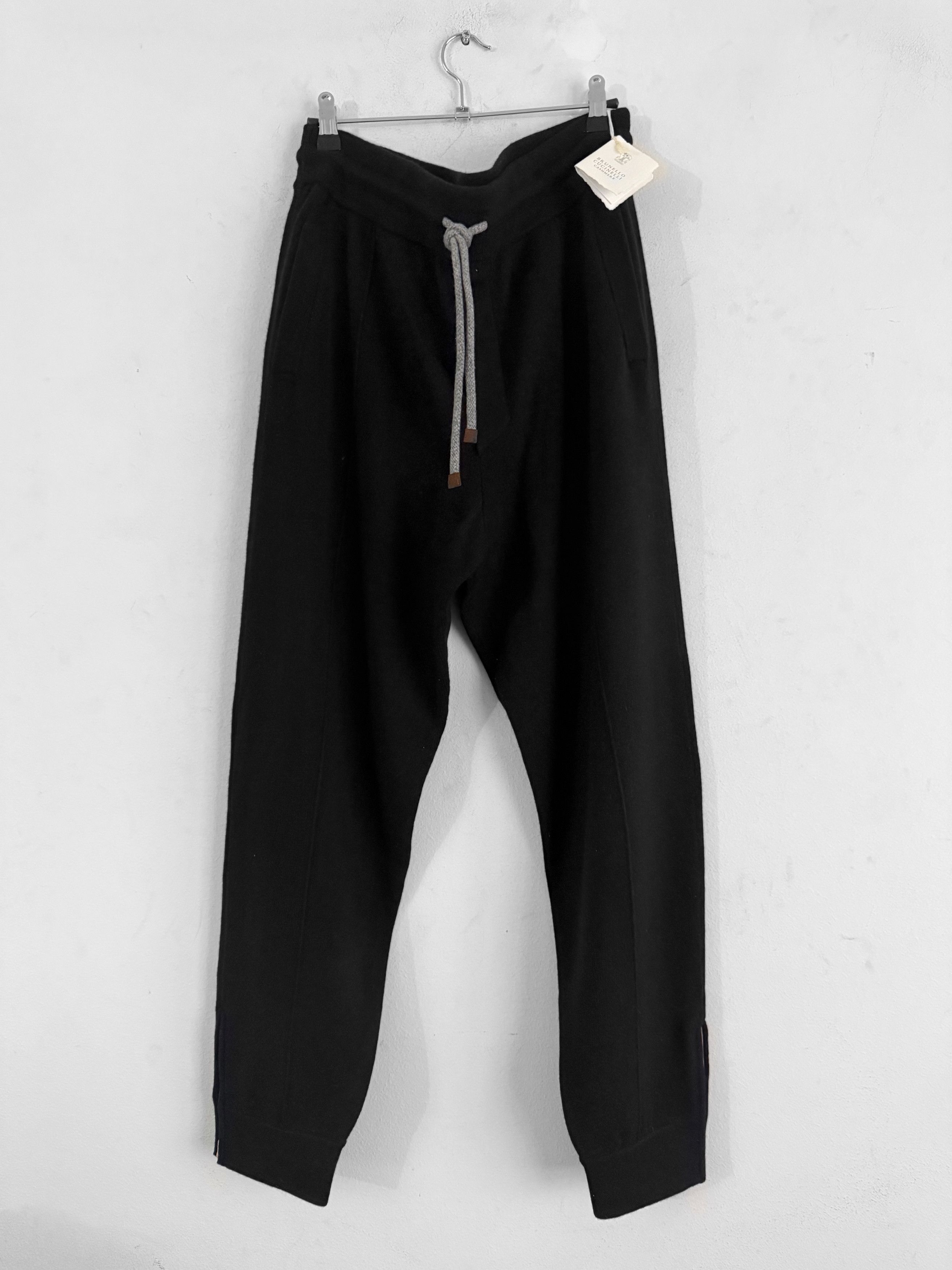 Brunello Cucinelli Premium Cashmere Drawstring Trousers Size US 34 / EU 50 - 3 Thumbnail