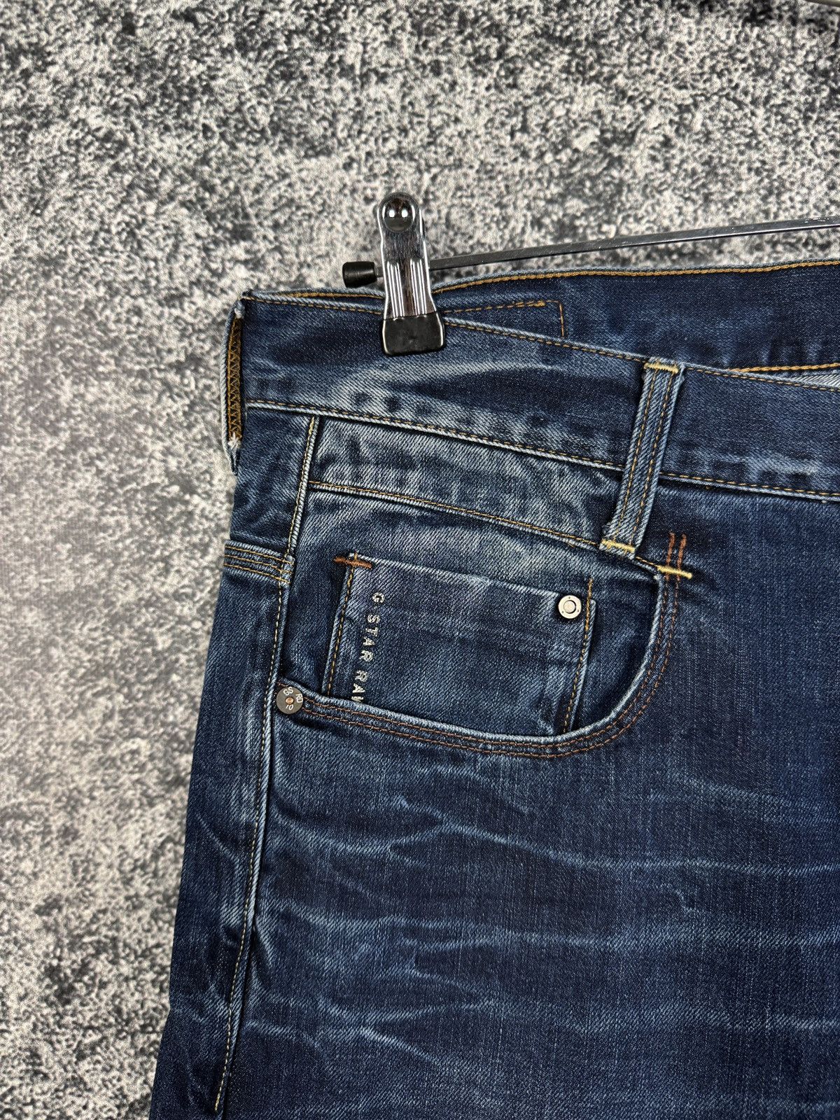 G-Star G-Star RAW New Radar Low Loose Jeans Distressed Pants 36x32 Size US 36 / EU 52 - 7 Thumbnail