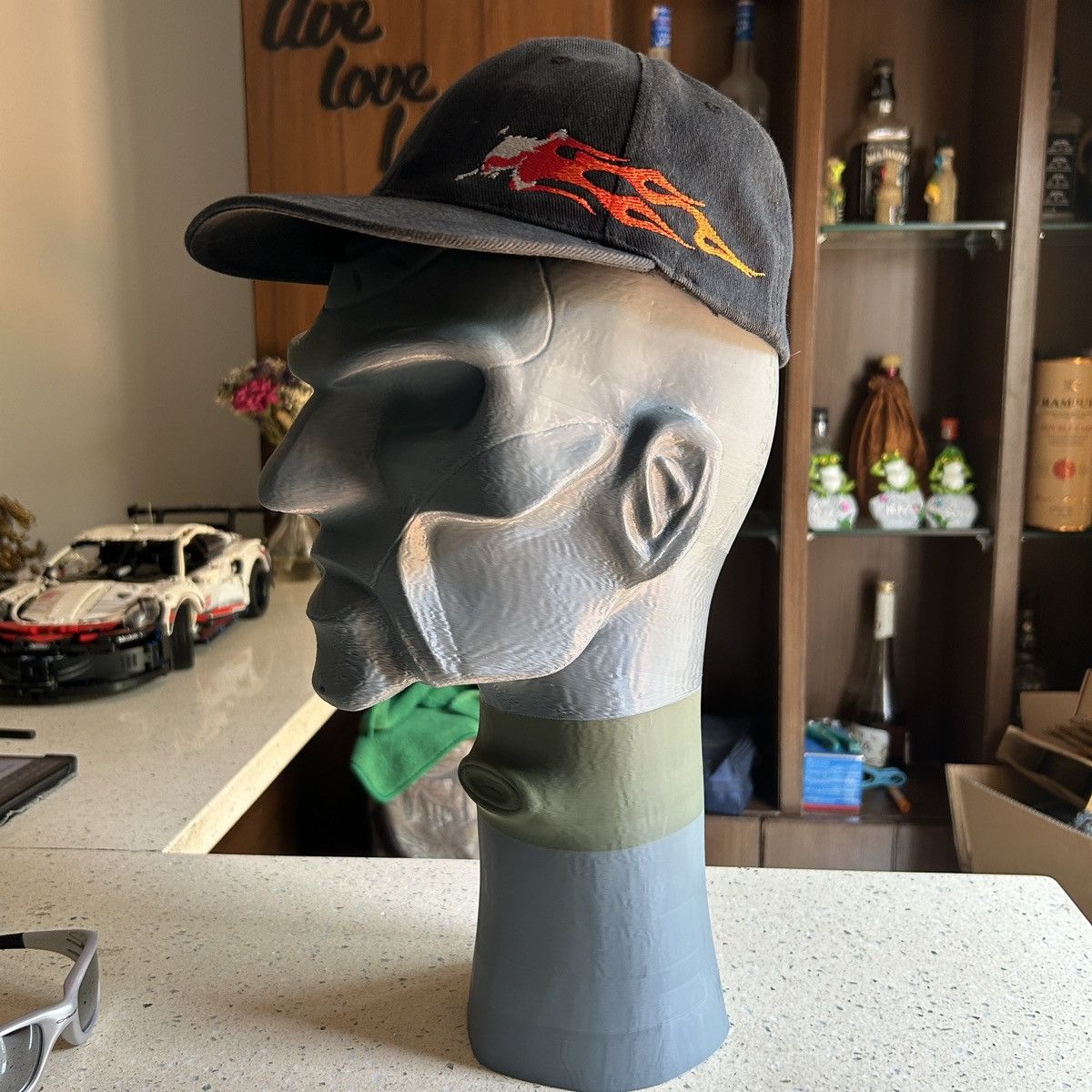 Oakley vintage Oakley Flame Skull cap (rare) Size ONE SIZE - 1 Thumbnail