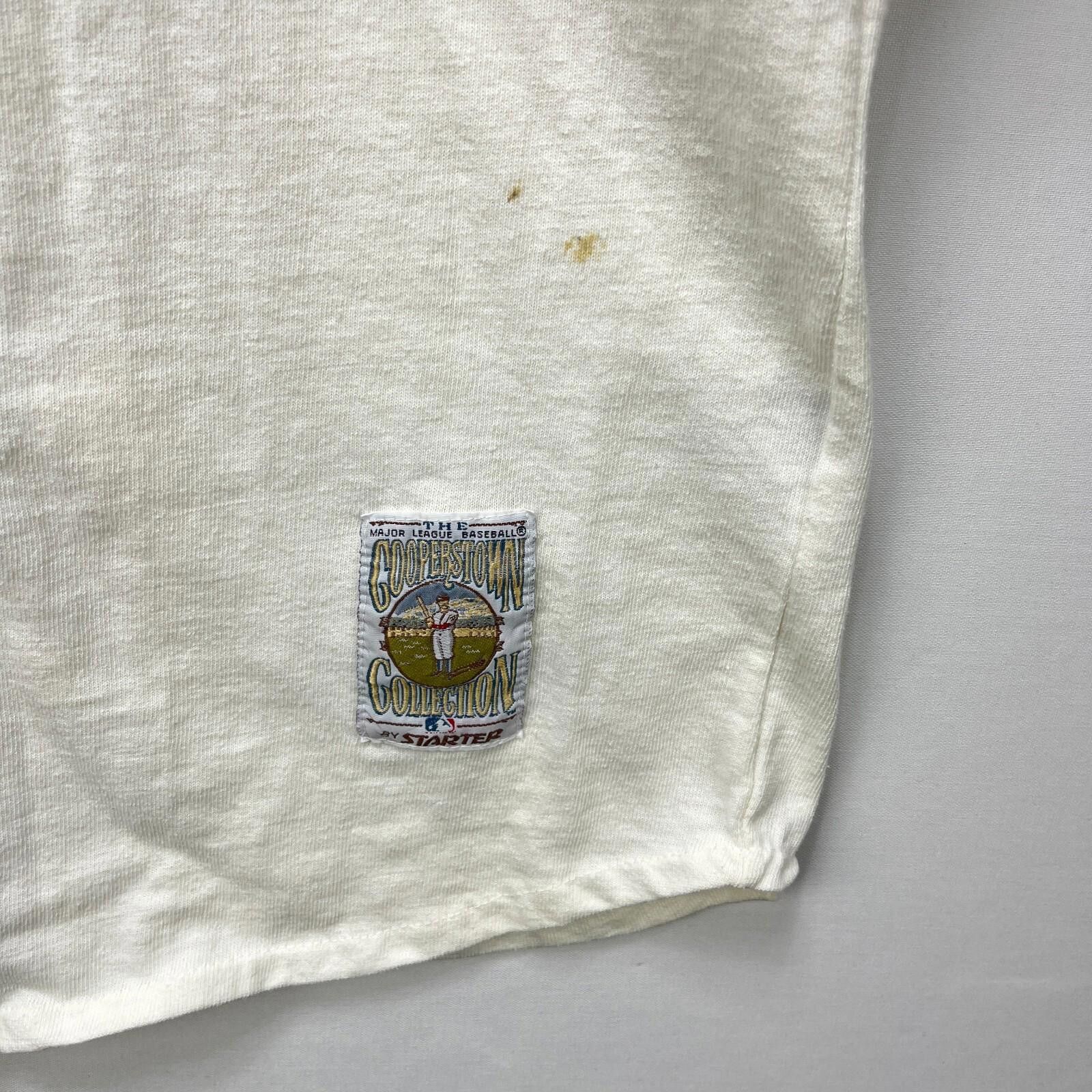 Starter Starter Vintage MLB Brooklyn Dodgers 1955 Jersey Medium Size ONE SIZE - 6 Thumbnail
