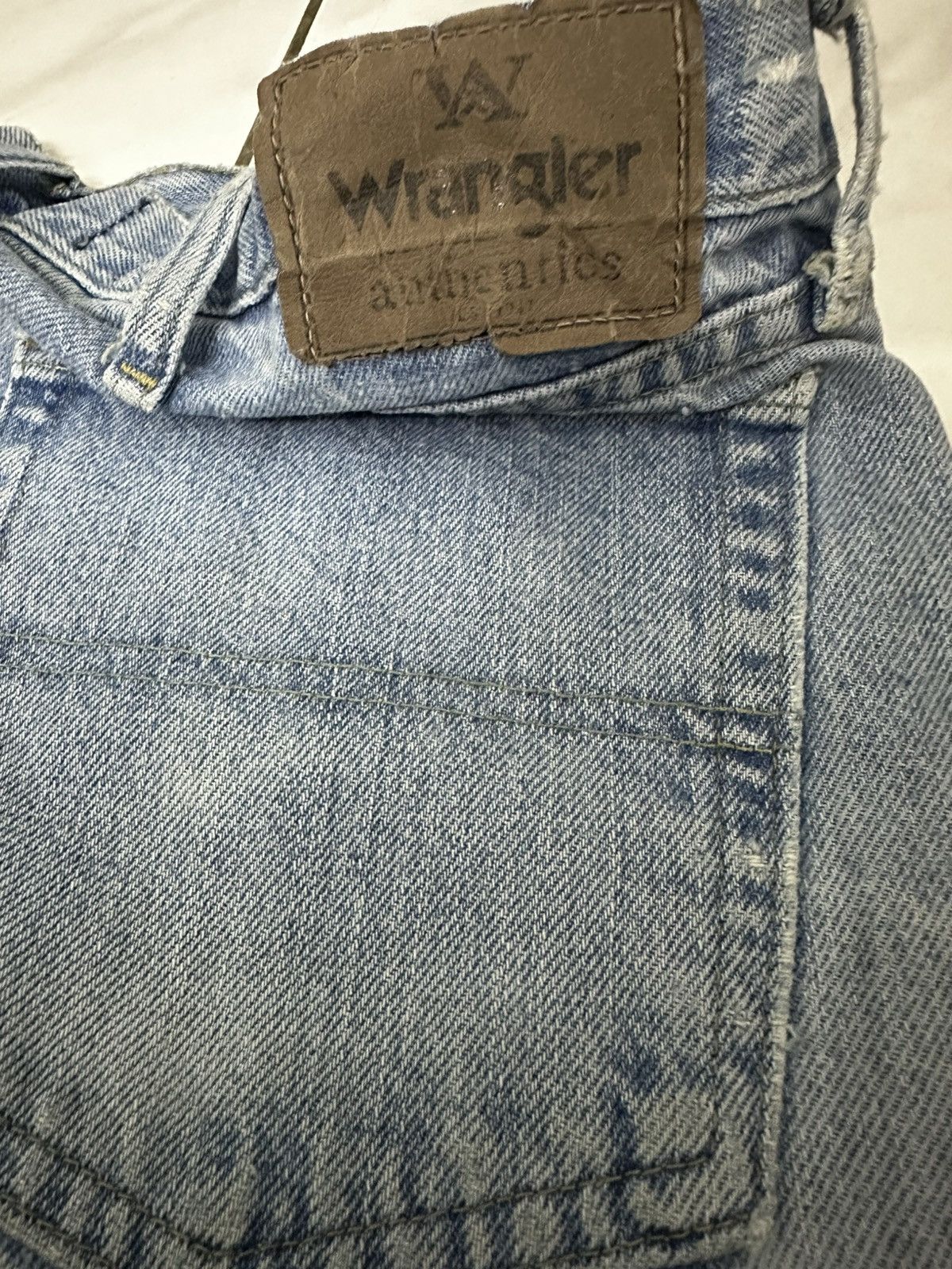 Wrangler Wrangler Authentic’s Jeans Straight Denim Blue Men Size US 36 / EU 52 - 3 Thumbnail