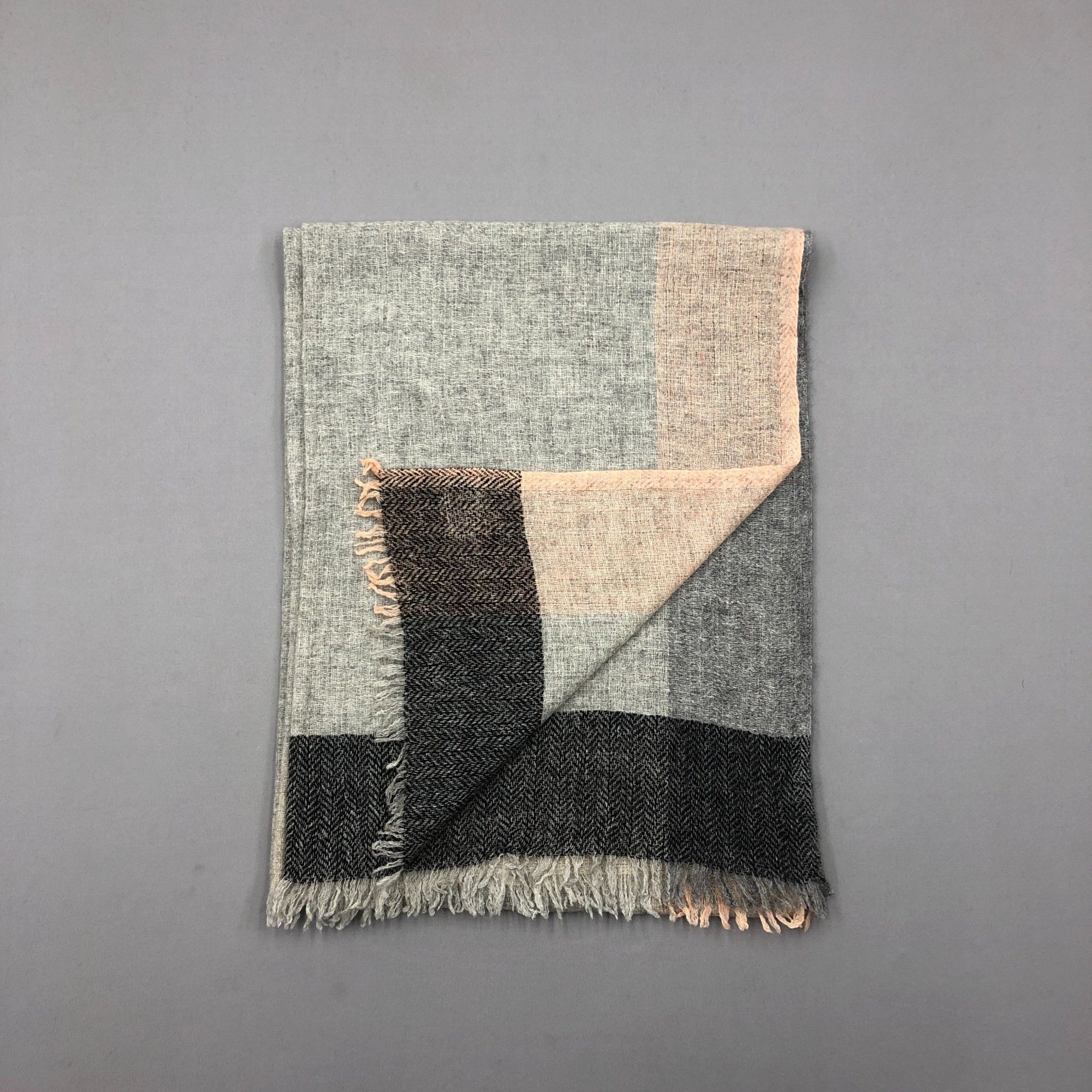 Lanvin Vintage Lanvin Scarf Wool Cashmere Winter Shawl Neck Scarves Size ONE SIZE - 4 Thumbnail