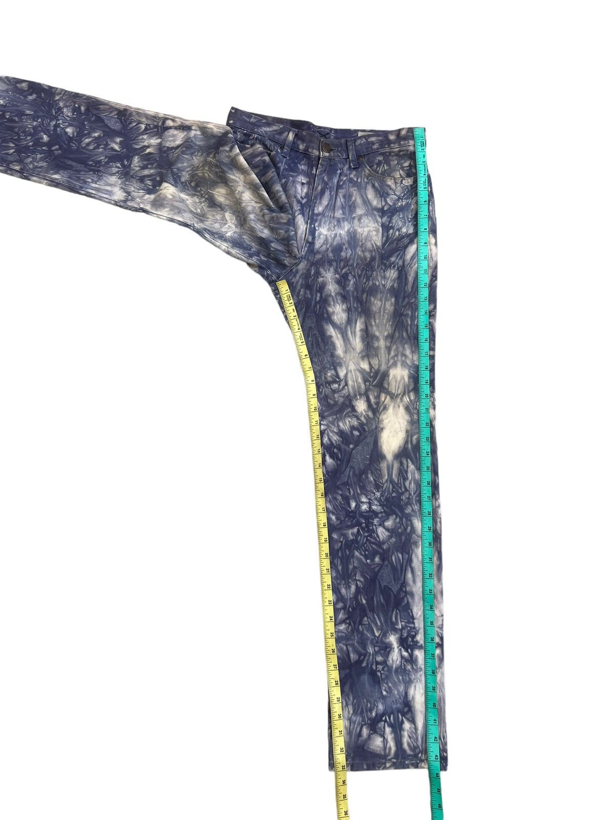 Big John Japan Brand BOBSON Made in Japan Purple Tie Dye Denim Jeans Size US 30 / EU 46 - 5 Thumbnail