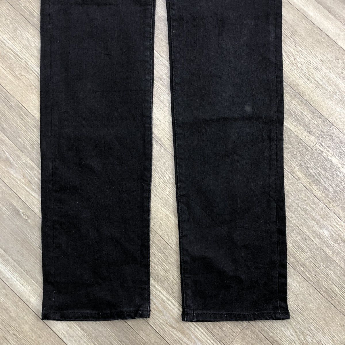 Japanese Brand 2000s Semantic Design x Roen Skulls Leopard Black Jeans Lgb Size US 33 - 10 Thumbnail