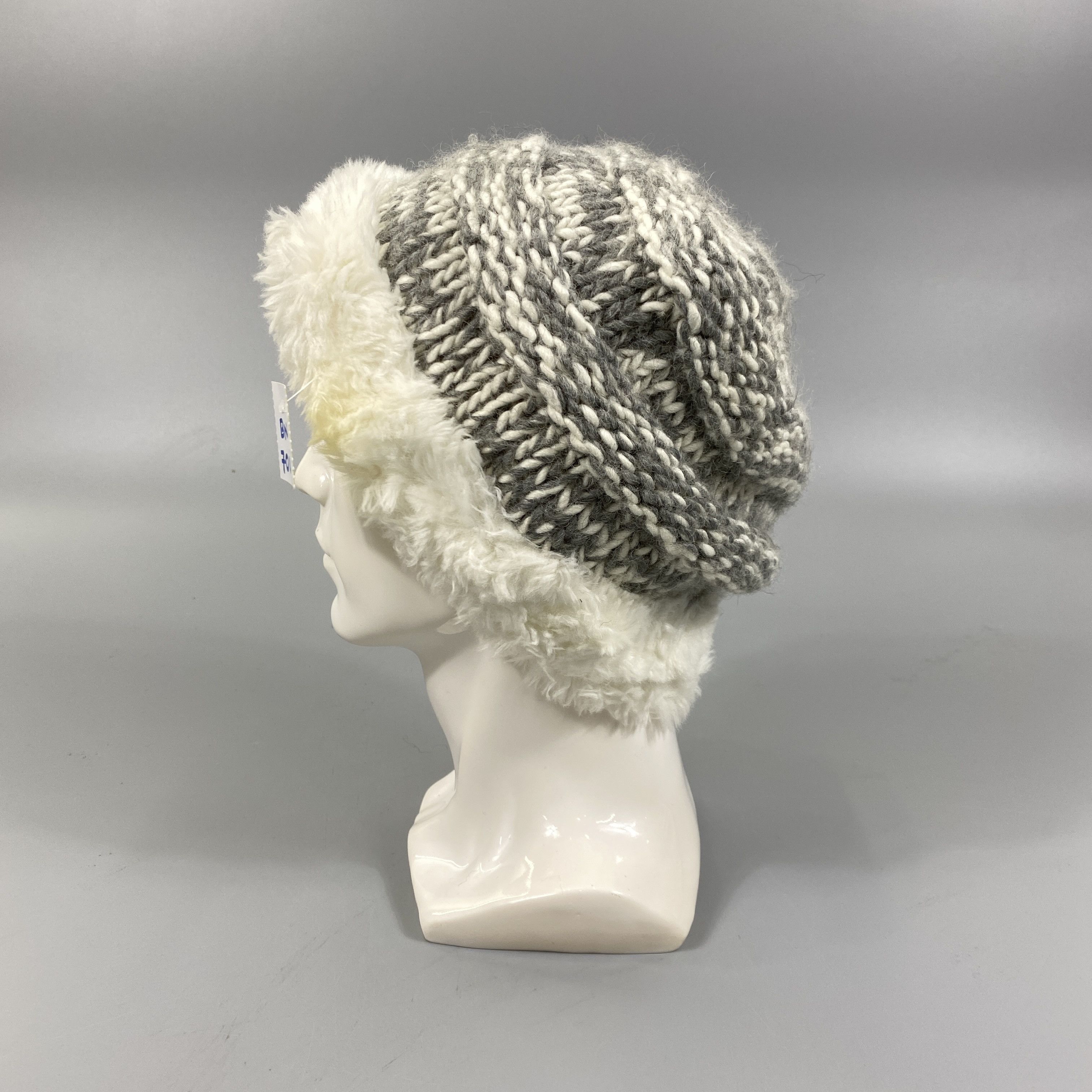 Japanese Brand Crochet Knit Snow Cap Beanie -BN701 Size ONE SIZE - 1 Thumbnail