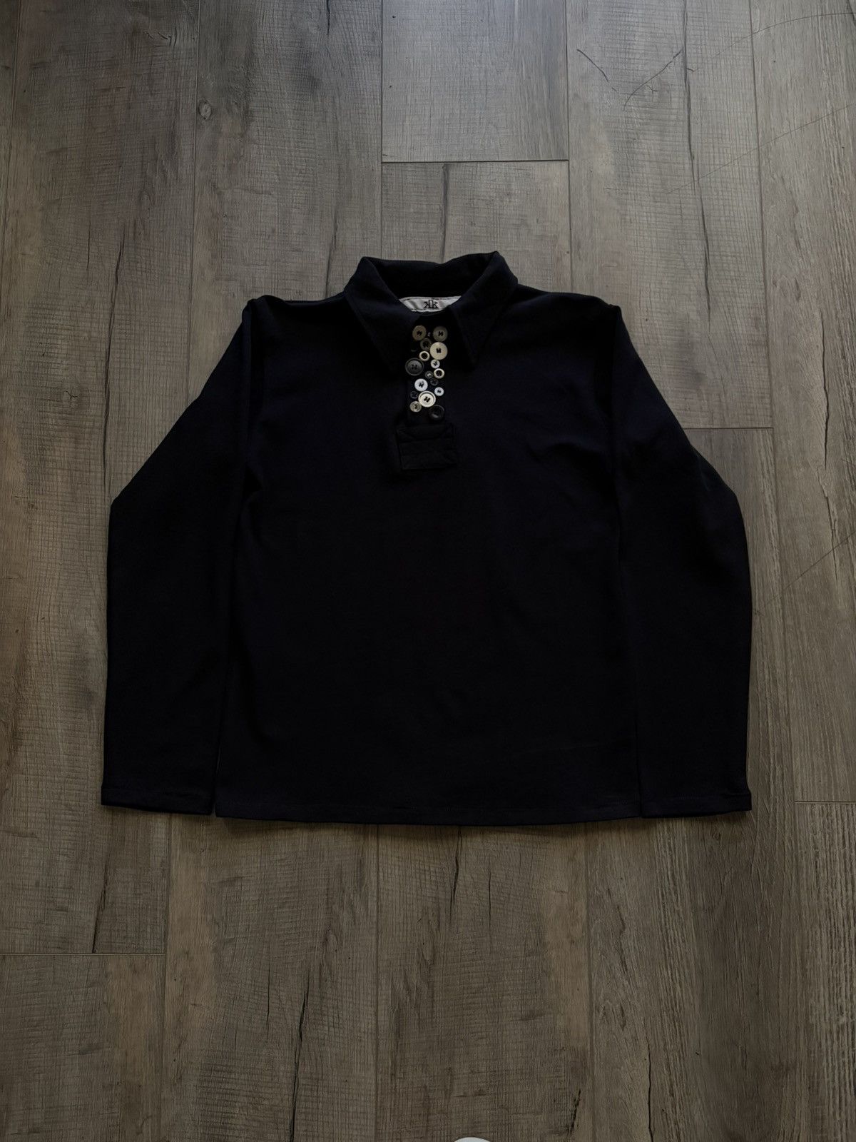 K-Two Assorted Button Long Sleeve Polo