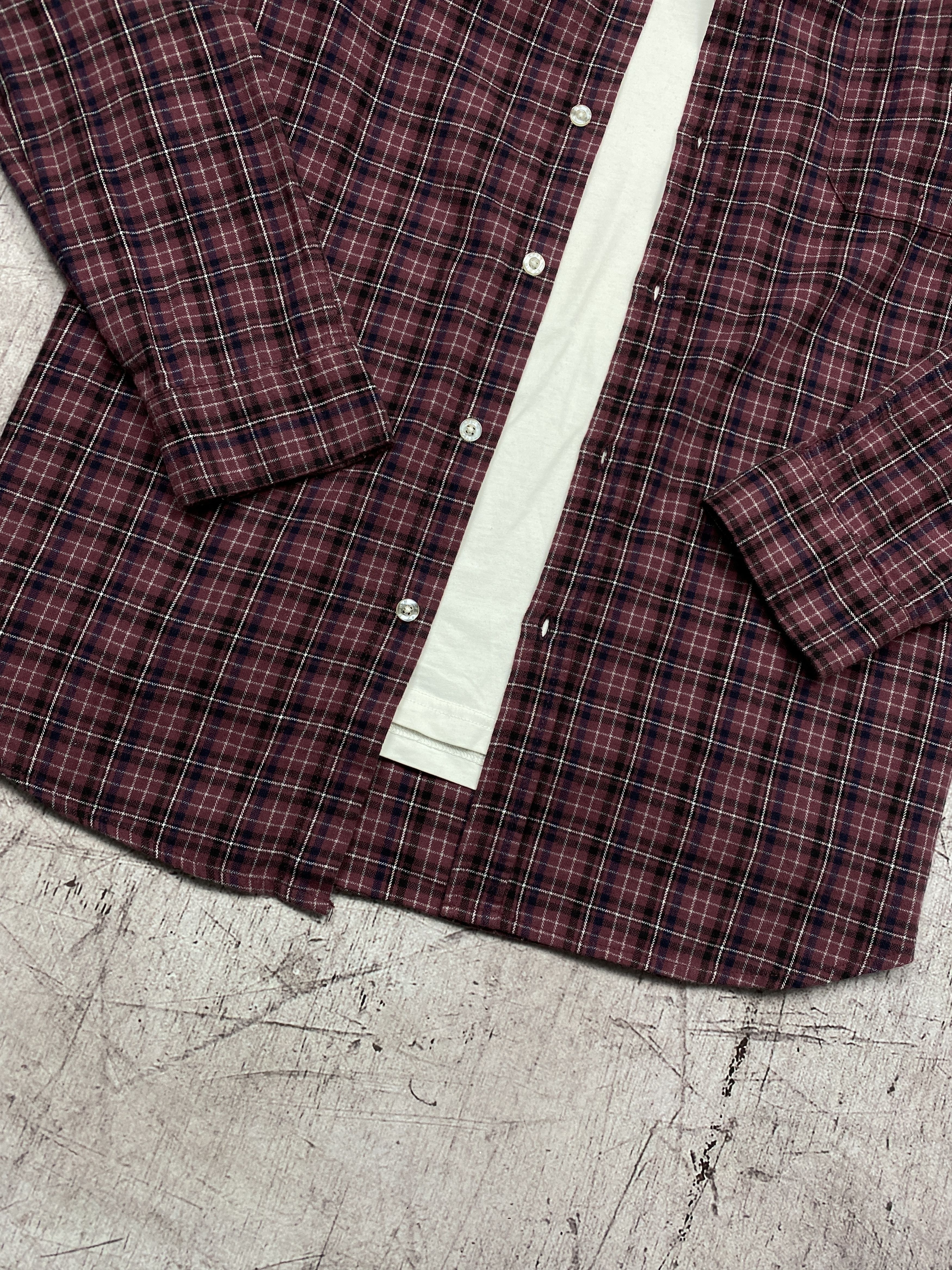 Edwin × Flannel Edwin Vintage Standard Flannel Plaid Shirt Y2K Size US M / EU 48-50 / 2 - 4 Thumbnail