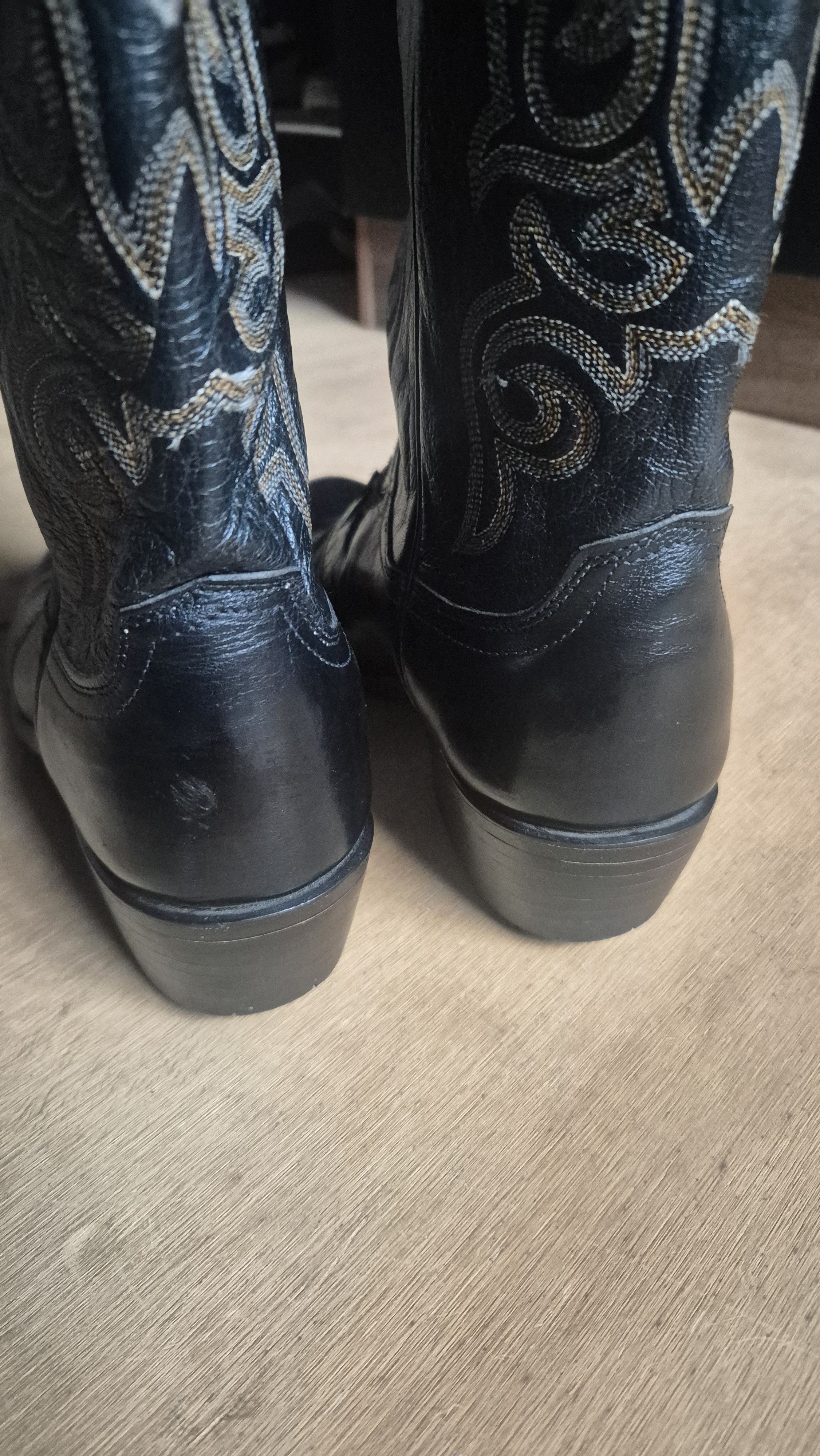 Lucchese Lucchese Teju Lizard Boots (Black) Size US 8 / EU 41 - 8 Thumbnail