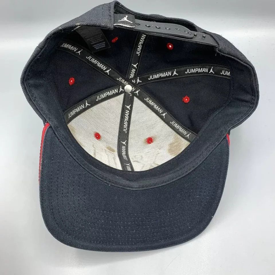Jordan Brand AAir Jordan 13 XIII Bred Hat Men Embroidered Logo Snap Back Size ONE SIZE - 5 Thumbnail