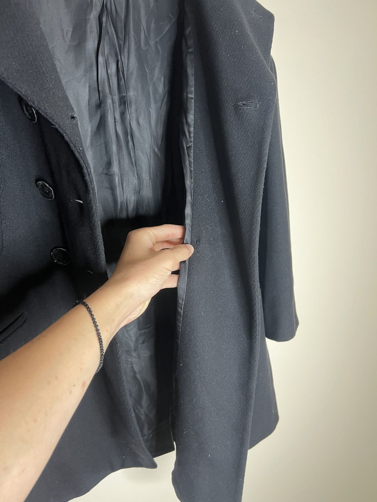 Miu Miu MIU MIU Double-Breasted Wool Coat🧥 Size L / US 10 / IT 46 - 8 Thumbnail