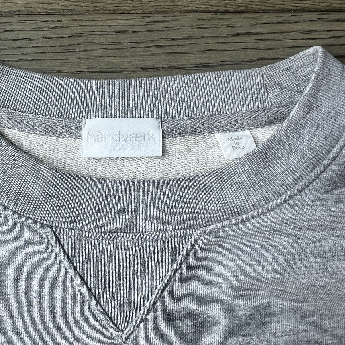 handvaerk Varsity crewneck sweatshirt Size US L / EU 52-54 / 3 - 3 Thumbnail
