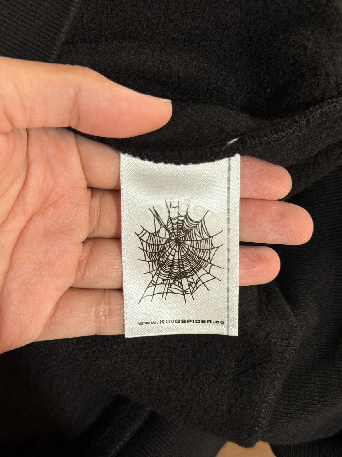 Sp5der SP5DER BLACK ATLANTA HOODIE Size US L / EU 52-54 / 3 - 8 Thumbnail