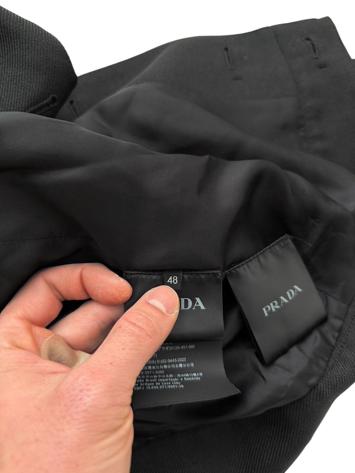 Prada 2023 Cropped Triangle Logo Jacket Size US M / EU 48-50 / 2 - 9 Thumbnail