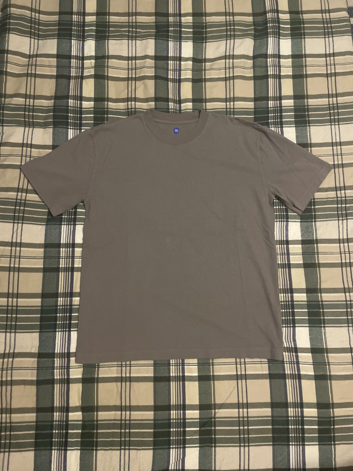 Gap × Yeezy Yeezy Gap by Balenciaga Light Grey Crewneck Tee Shirt Size US M / EU 48-50 / 2 - 1 Thumbnail