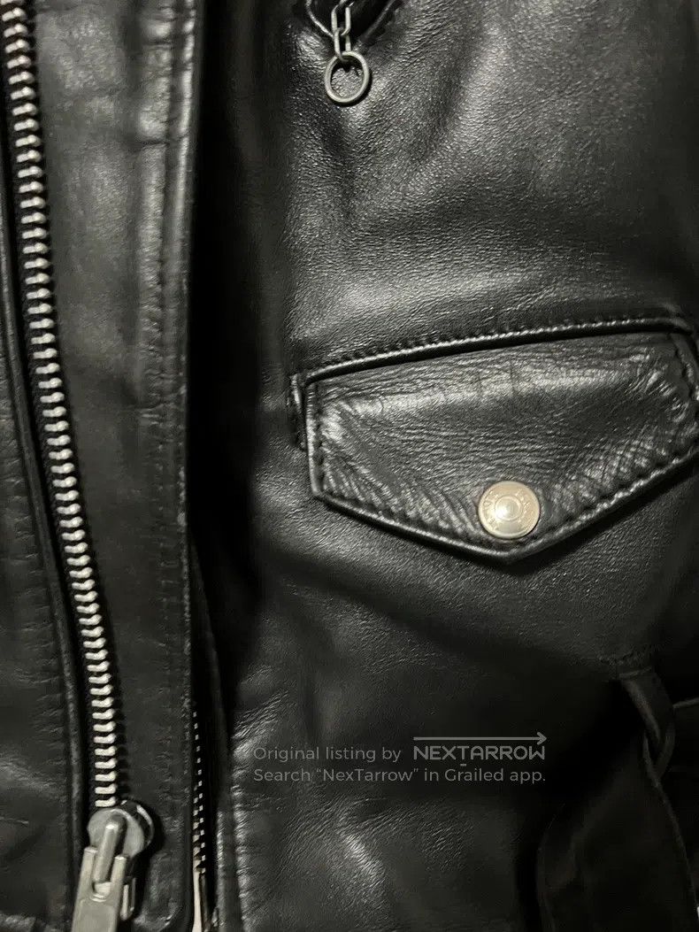 Schott Schott Heavy leather coat Size US L / EU 52-54 / 3 - 4 Thumbnail