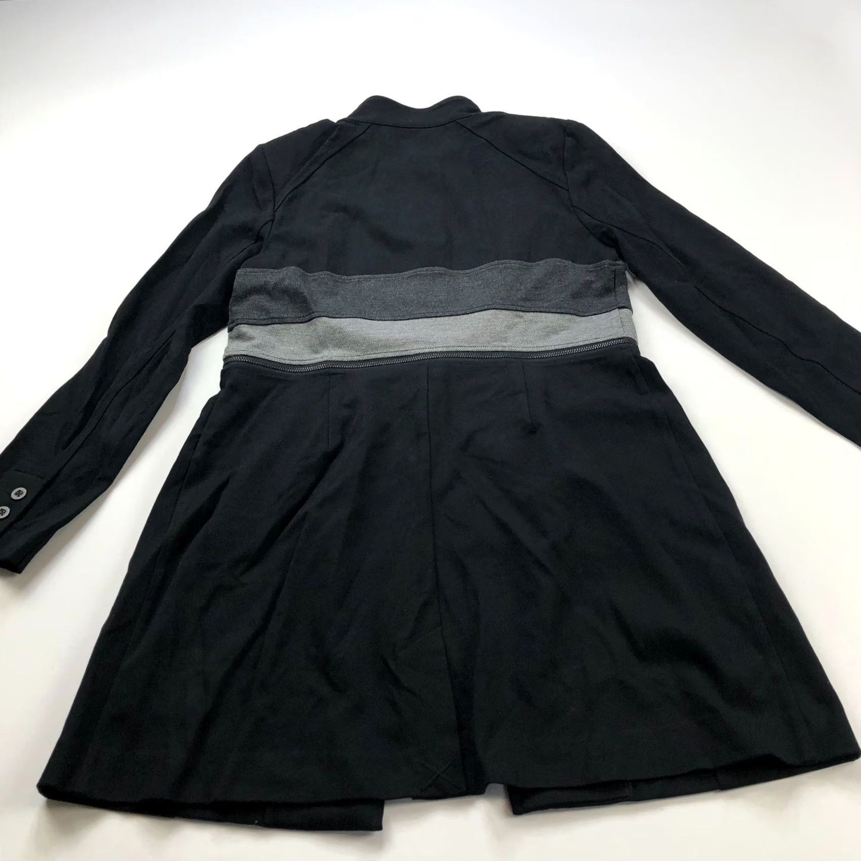 Vintage Cabi Osaka Nights Jacket Medium Large 3176 Convertible Black Gray Ponte Knit Size M / US 6-8 / IT 42-44 - 7 Thumbnail