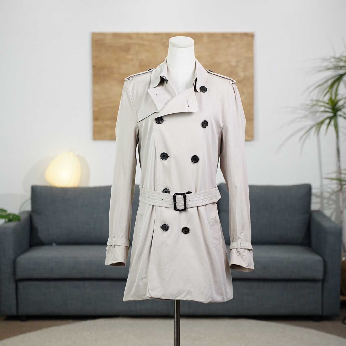 Burberry Burberry Beige Coat it_50 Women Size XL / US 12-14 / IT 48-50 - 1 Thumbnail