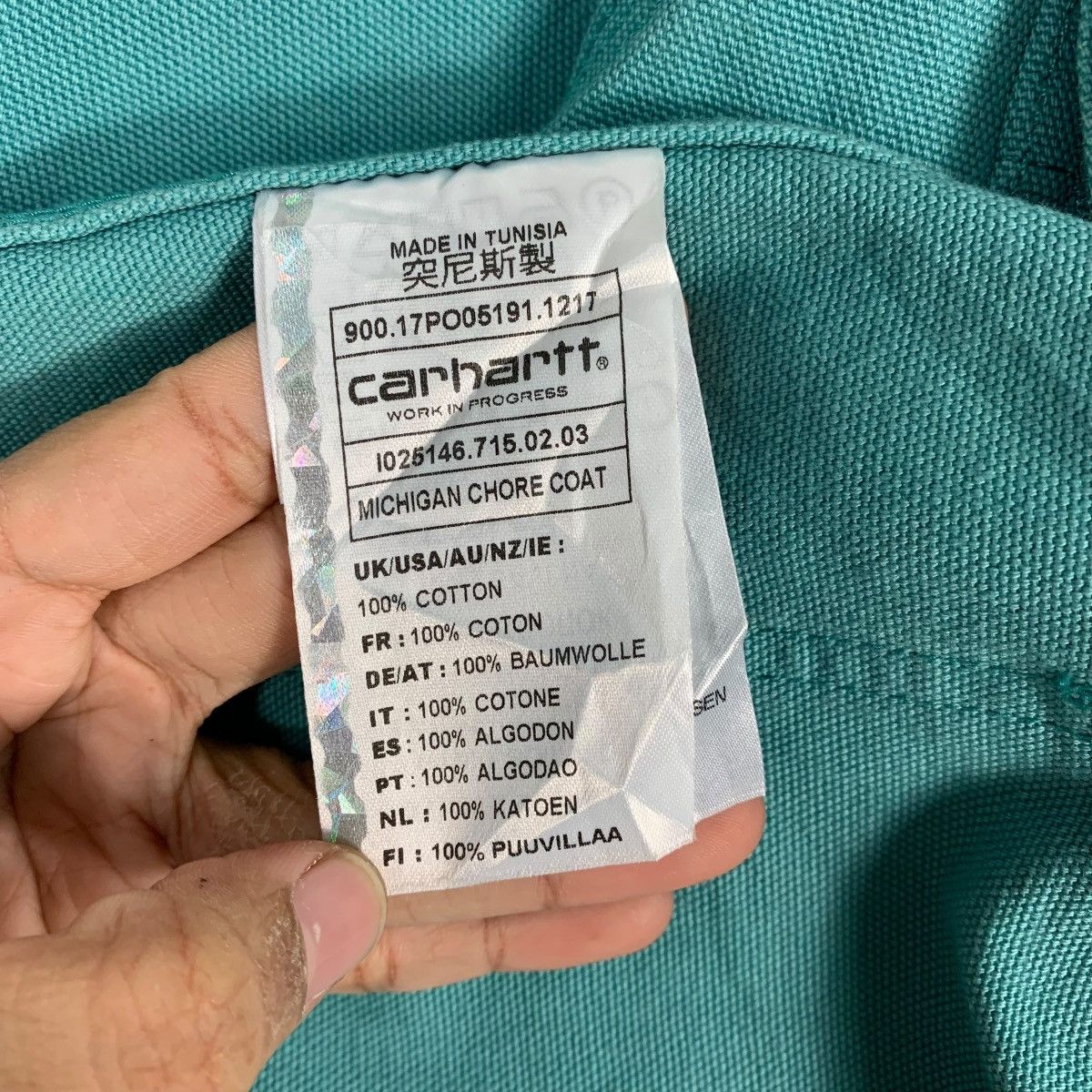 Carhartt Carhatt Detroit Green Workwear Jacket Size US S / EU 44-46 / 1 - 17 Thumbnail
