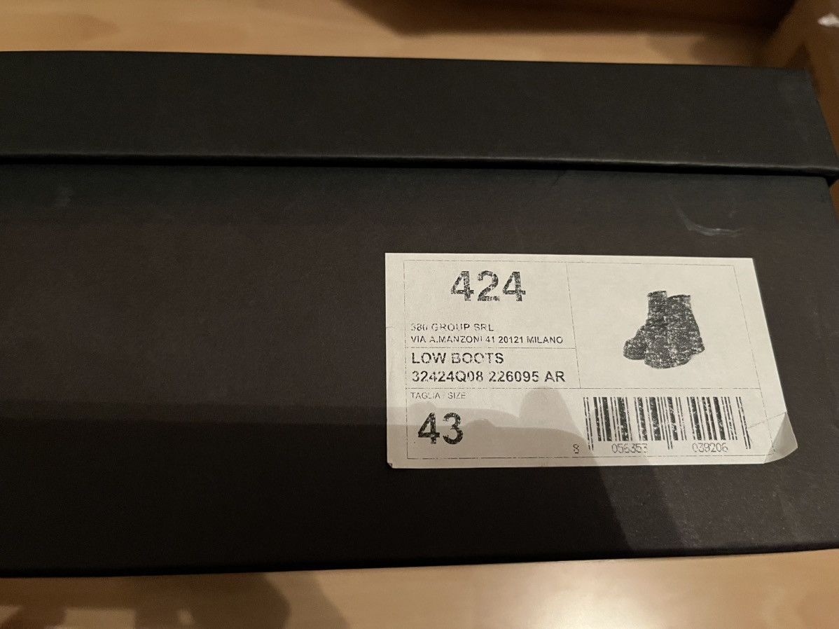 424 424 Marathon boots orange size 43 / 10 Size US 10 / EU 43 - 11 Thumbnail