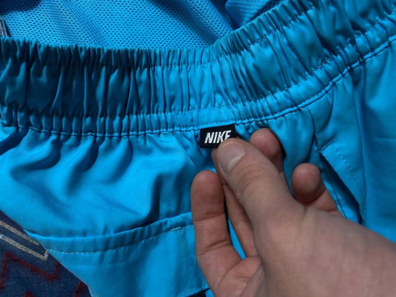Nike × Vintage Vintage Y2K Nike Nylon Swoosh Shorts Sportwear Size US 34 / EU 50 - 15 Thumbnail
