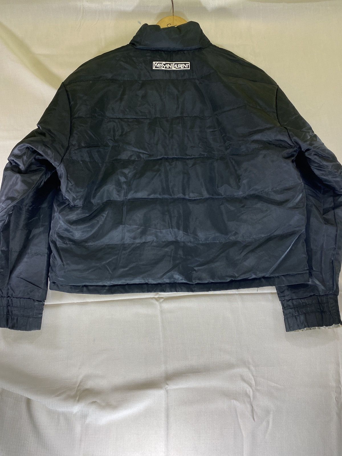 Yves Saint Laurent vintage padded cropped pillow neck double sided jacket Size US S / EU 44-46 / 1 - 2 Thumbnail