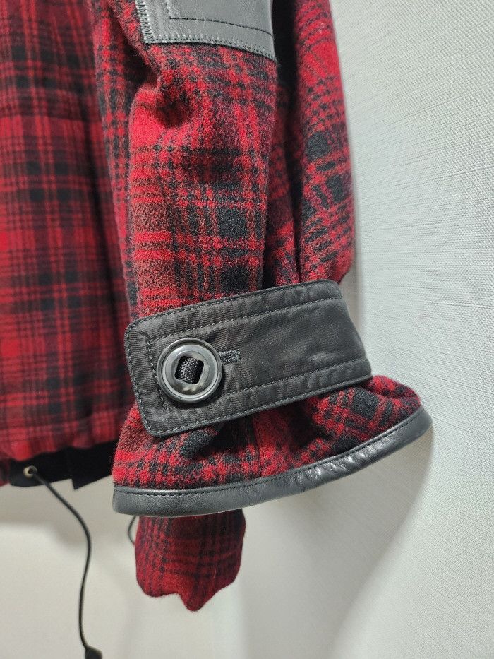 Dsquared2 Dsquared2 red check oversized parka coat Size M / US 6-8 / IT 42-44 - 5 Thumbnail