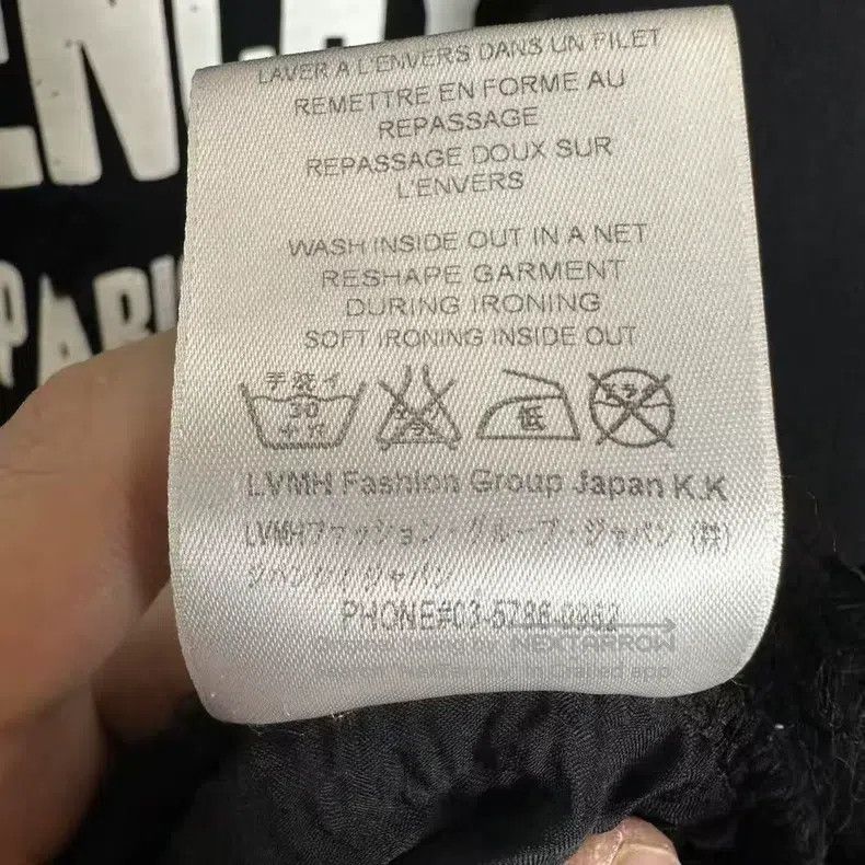 Givenchy Givenchy Black large logo Destruction hoodie Size US XS / EU 42 / 0 - 5 Thumbnail