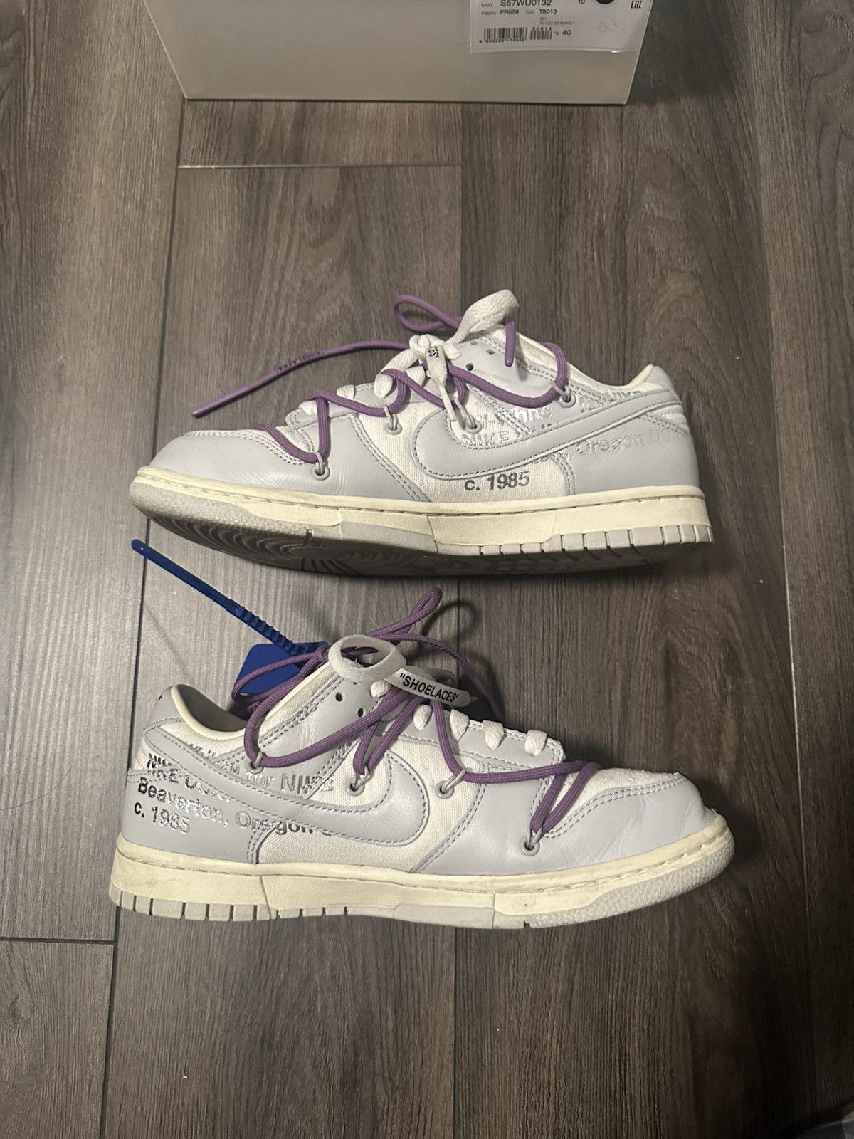 Nike × Off-White Off White X Nike Lot 48 Size US 8.5 / EU 41-42 - 4 Thumbnail
