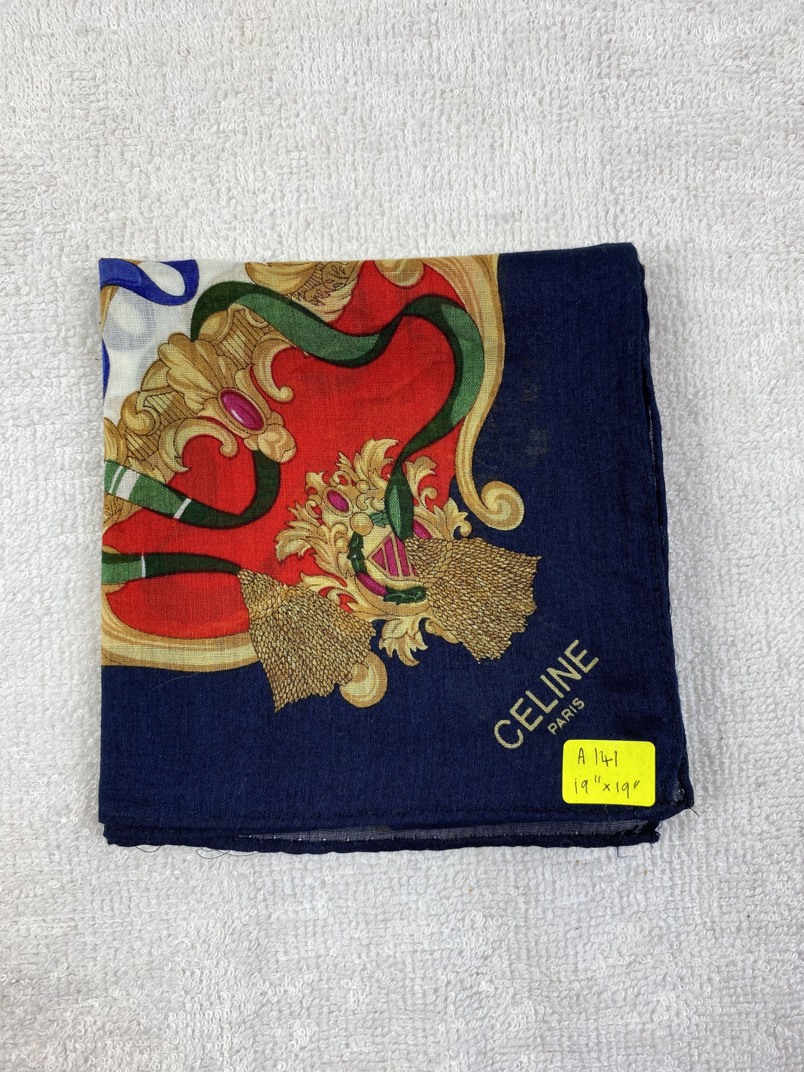 Celine Celine Handkerchief / Bandana / Neckerchief Size ONE SIZE - 7 Thumbnail